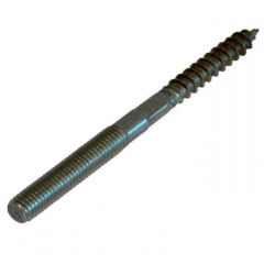 Stokeind met sleutelvlak M8X80 Diameter: 7.3 RVS 304 - per 10 stuk