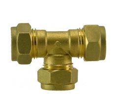 Knelkoppeling T-stuk 12mm