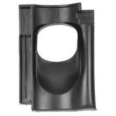 Ubbink Doorvoerpan OVH - Zwart - 131(110)mm 25-45 graden