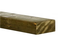 Vuren C Geschaafd & Geimpregneerd 50x125x4800mm (nettomaat 44x120)