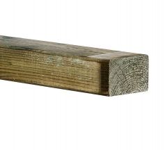 Vuren C Geschaafd Druk Geïmpregneerd - 50x75mm (420cm) (nettomaat 44x70mm)