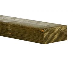 Vuren C Geschaafd Druk Geïmpregneerd - 50x100mm (480cm) (nettomaat 44x95mm)