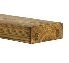 Vuren C Geschaafd & Geimpregneerd 50x150x3600mm (netto 44x145mm)