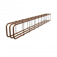 Wapeningskorf gesloten kop 12mm 3000mm lang voor kist 350x400