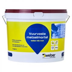 Weber Vuurvaste Mortel Emmer (12kg)