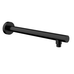 Wiesbaden luxe douche-arm rond muurbev.45cm Zwart