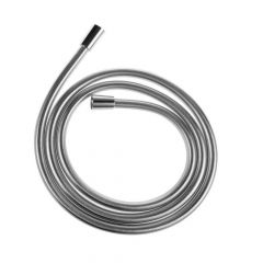 Wiesbaden Smooth kunststof zilveren doucheslang 150cm