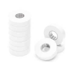 Witte isolatietape - 19 mm x 20 m
