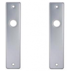 Kortschild blind aluminium f1 per paar