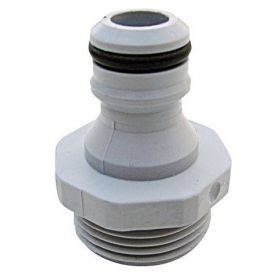 Nippel met uitwendige draad 3/4" kunststof