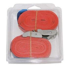 Sjorband 25mm 1-delig met klemgesp LC300 6 mtr. per 2 stuks