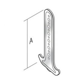 Ankerhanger 170mm zonder veer - 10 stuks