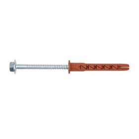Balkplug met zeskantbout (muurbevestiging) 10x115mm