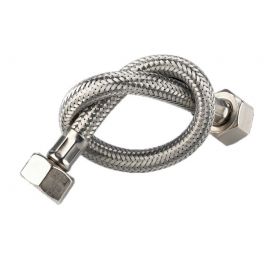 Best Design RVS Flexslang 2 x binnendraad 35 cm 1/2" x 1/2"