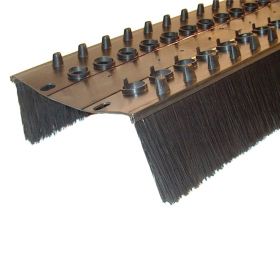 Borstel ondervorst universeel - L=100 cm borstel 75 mm - Zwart 