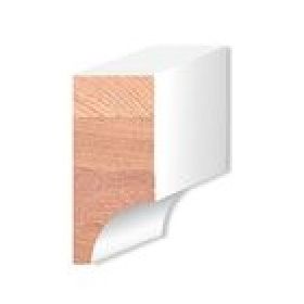 Western Red Cedar Hardhout gootlijst gegrond 44x100x4600