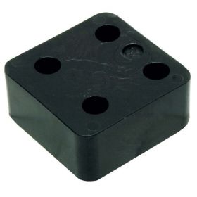 GB Drukplaatjes / Stelplaatjes Zwart Zonder Sleuf 70X70X30 - 48 stuks