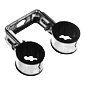 Dubbele Beugel + Rubber 15mm