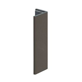 Eindprofiel 17mm Keralit Kwartsgrijs - Classic (bestelnr. 2806)