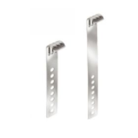 FOS panhaak 436a universeel 80 mm RVS - 100 stuks