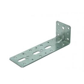 Hoek / Hoekanker / Versterkingshoek 60X180mm 60X2.5 Met Ril 115x2 Sendzimir Verzinkt - per stuk