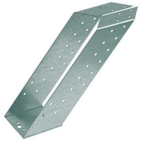Gordinglas 71X221mm Sendzimir verzinkt - per stuk