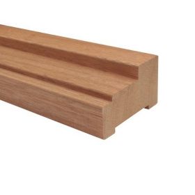 Meranti kozijnprofiel aa 70%pefc 67x114x2450 (2.45 meter)