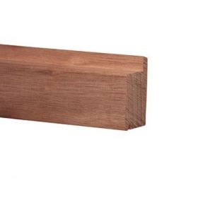 Hardhout raamprofiel rp4 100%pefc 54x80x3050 (3.05 meter)