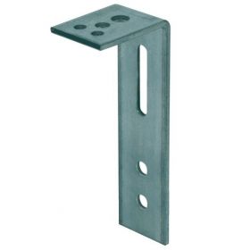 Hoekanker Zwaar 80X225mm 60X6 115x2 Sendzimir verzinkt - per stuk
