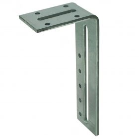 Hoekanker Zwaar Type B 95X210mm 60X6 115x2 Sendzimir verzinkt - per stuk