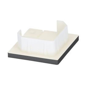 Keralit eindkap voor inwendig/uitwendig hoekprofiel 32x32mm Antraciet - Classic (bestelnr. 2829)
