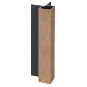 Keralit uitwendig hoekprofiel 32x32mm Natuur eiken - Modern eiken (bestelnr. 2828)