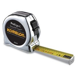 Komelon Pro Ergo-C rolbandmaat met ABS/chroom kast - 10 m x 25 mm