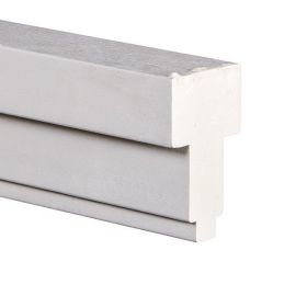 Hardhout kozijnprofiel b gegrond 66x110x2400mm (2.40 Meter) fsc 100% 
