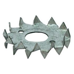 Kramplaat Diameter gat: 17mm Sendzimir verzinkt - 20 Stuks