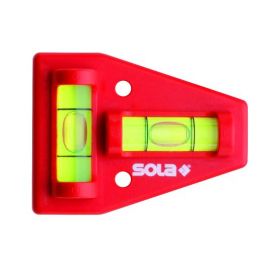 Kruiswaterpas kunststof SOLA K5 45 x 60 mm