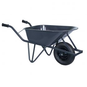 Bouw kruiwagen staal 85 Liter ovale buis - NL-fabricaat (INFORMEER NAAR DE LEVERTIJD)