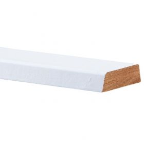 Vuren koplat / architraaf 12x45 schuin zz gegrond 490 lang