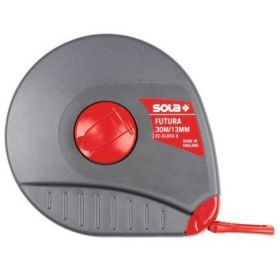 Landmeter glasfiber SOLA Futura FT 30mx13mm. kunststof