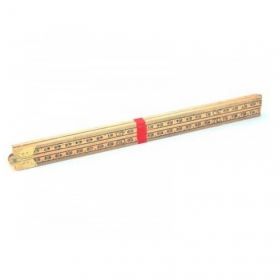 Memolon houten timmermansduimstok - 1 m