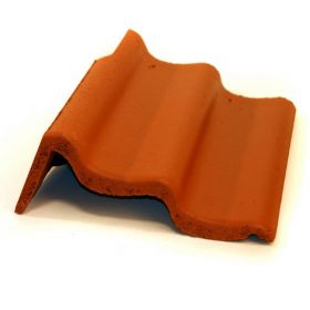 Monier Sneldek NOVO+ Gevelpan Links (125mm) - Hollands Rood