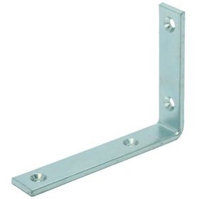 Neusijzer Haaks 100x150mm 25x5 Electrolytisch verzinkt - per stuk