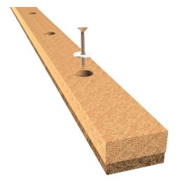 Nevima IVI-Centraalregel 30mm - lengte 1250mm - per stuk 