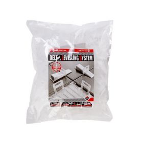 Rubi Nivelleer / Levelling clips dikte 1.5mm hoogte 3-12mm 400st