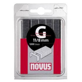 Novus vlakdraad nieten G 11 12 mm. 600 st.