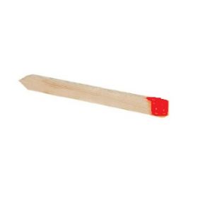 Piketpaal Vuren 22x33mm Rode kop - 60cm
