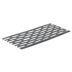 Platprofiel geperforeerd 30x1mm Zwart 500cm (bestelnr. 1634)