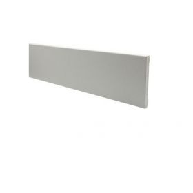 Grenen plint afgelakt 9010 FSC 12 x 120 mm 480 cm - per 2 stuks