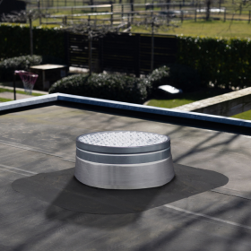 Solatube diameter 53cm Cradle plat dak buitenzijde