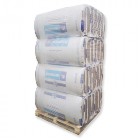 Knauf Acoustifit 1350x600x45mm Glaswolplaat - 12.96m2 / 16 platen per pak - 28 pakken = 362.88m2 - Palletvoordeel!!!
